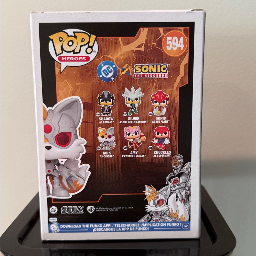 Funko Pop #594 Heroes Tails as Cyborg - Picture 3 of 4
